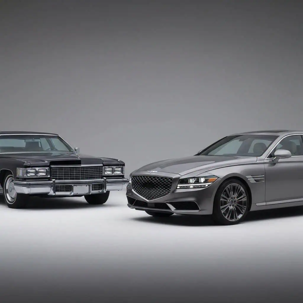 Wyposażenie luksusowe: Cadillac DeVille ’75 vs. Genesis G90